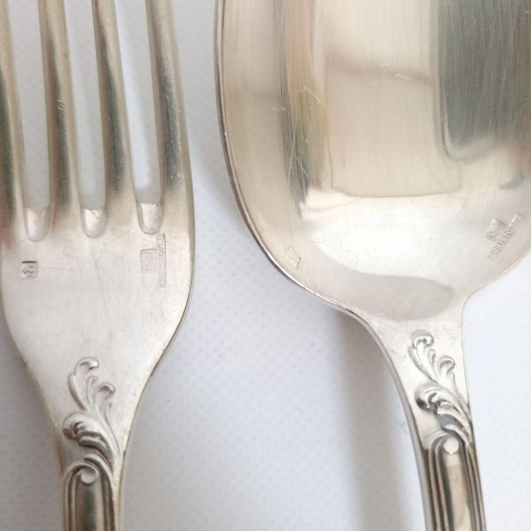 クリストフル CHRISTOFLE テーブルスプーン フォーク マルリー 6本