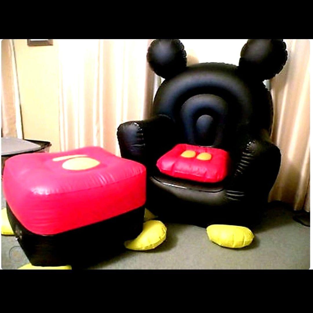 ディズニー ミッキーマウス ソファ＆ オットマン