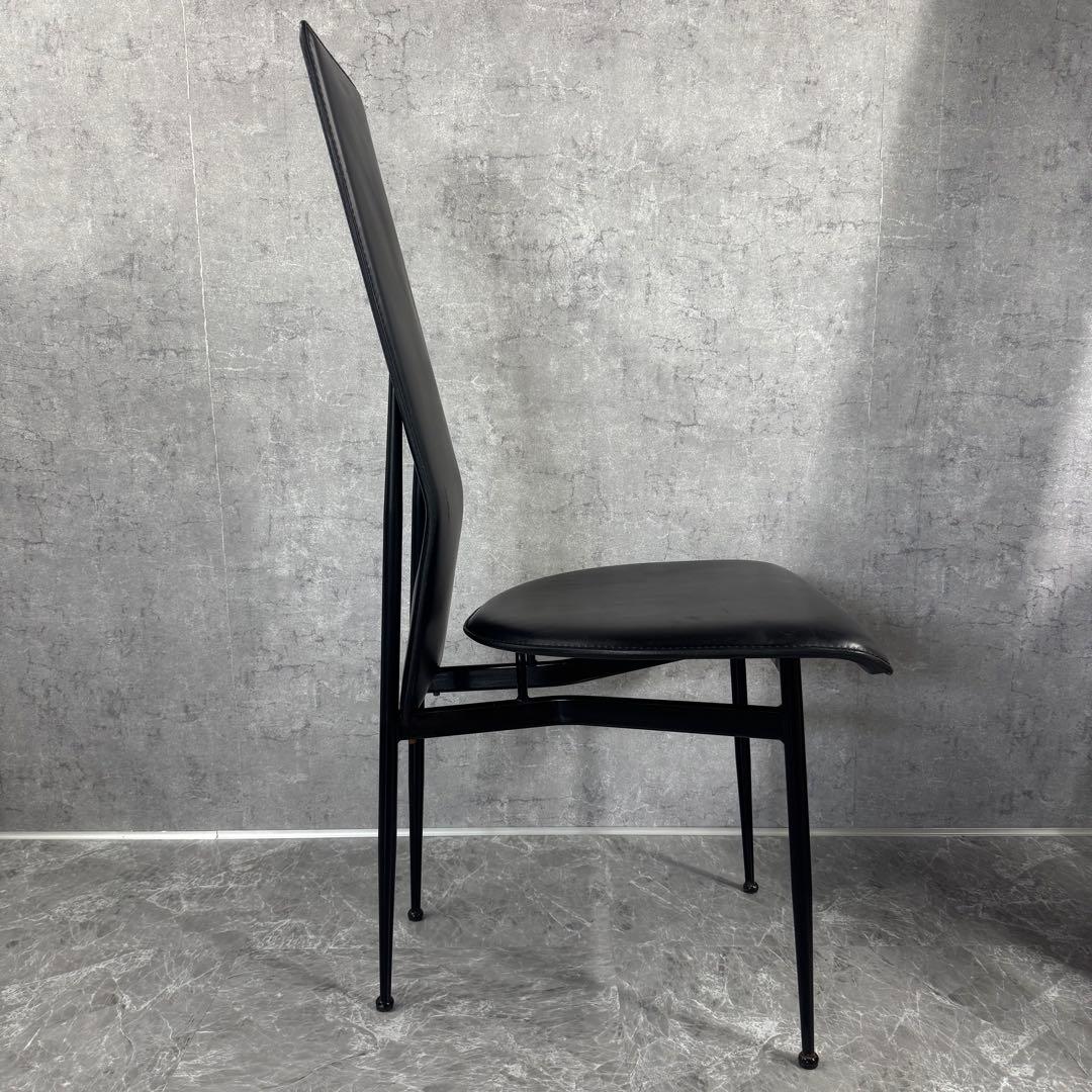 イタリア製 ACTUS fasemハイバックチェア 本革