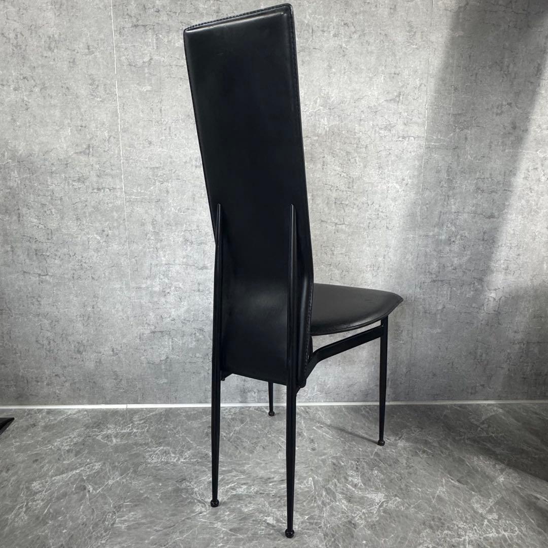 イタリア製 ACTUS fasemハイバックチェア 本革