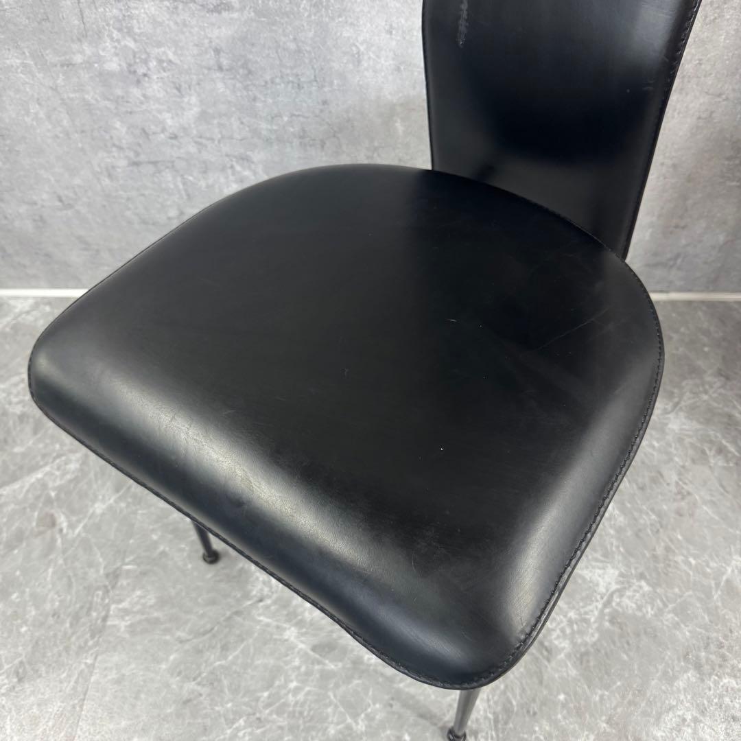 イタリア製 ACTUS fasemハイバックチェア 本革