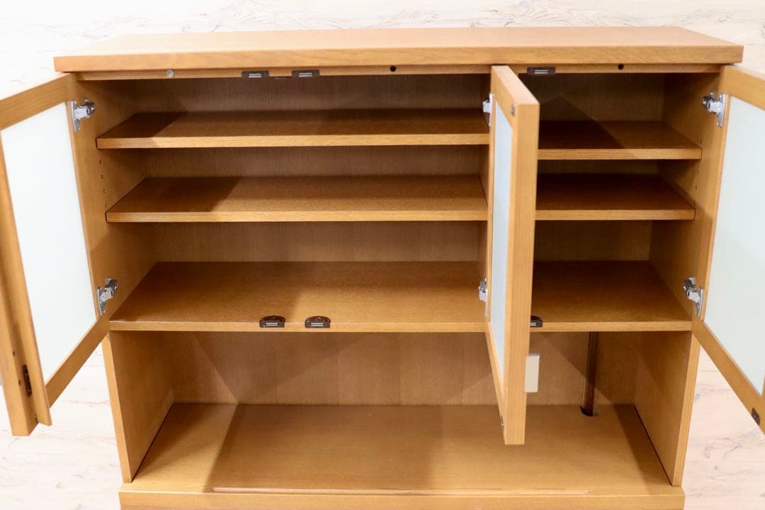 GMFH395○シラカワ / shirakawa 食器棚 キッチンボード キャ