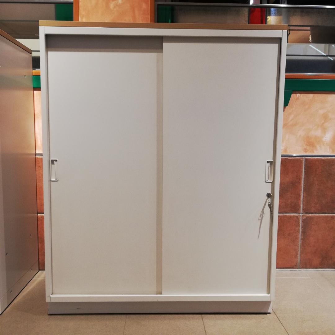 美品♠シンラインキャビネット HTM-109GSN-W9　上板付き　B