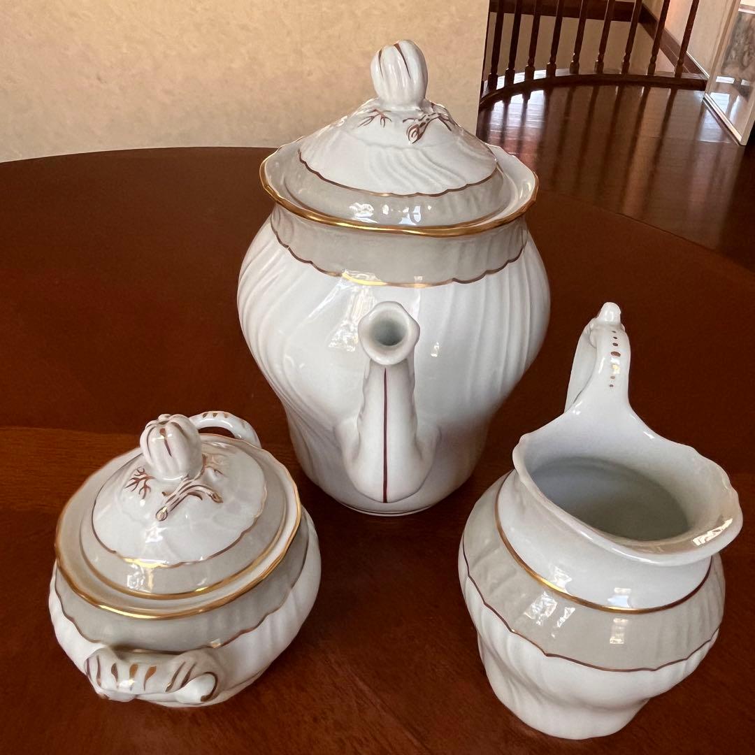 【未使用美品】リチャードジノリ★ベッキオグレース★ポットセット