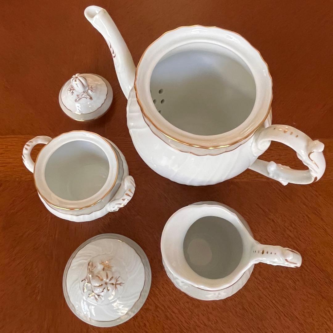 【未使用美品】リチャードジノリ★ベッキオグレース★ポットセット