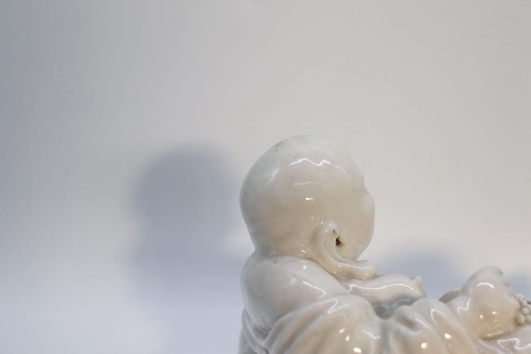 中国 清時代 徳化窯 白磁布袋佛像 送料込み260106 - メルカリ