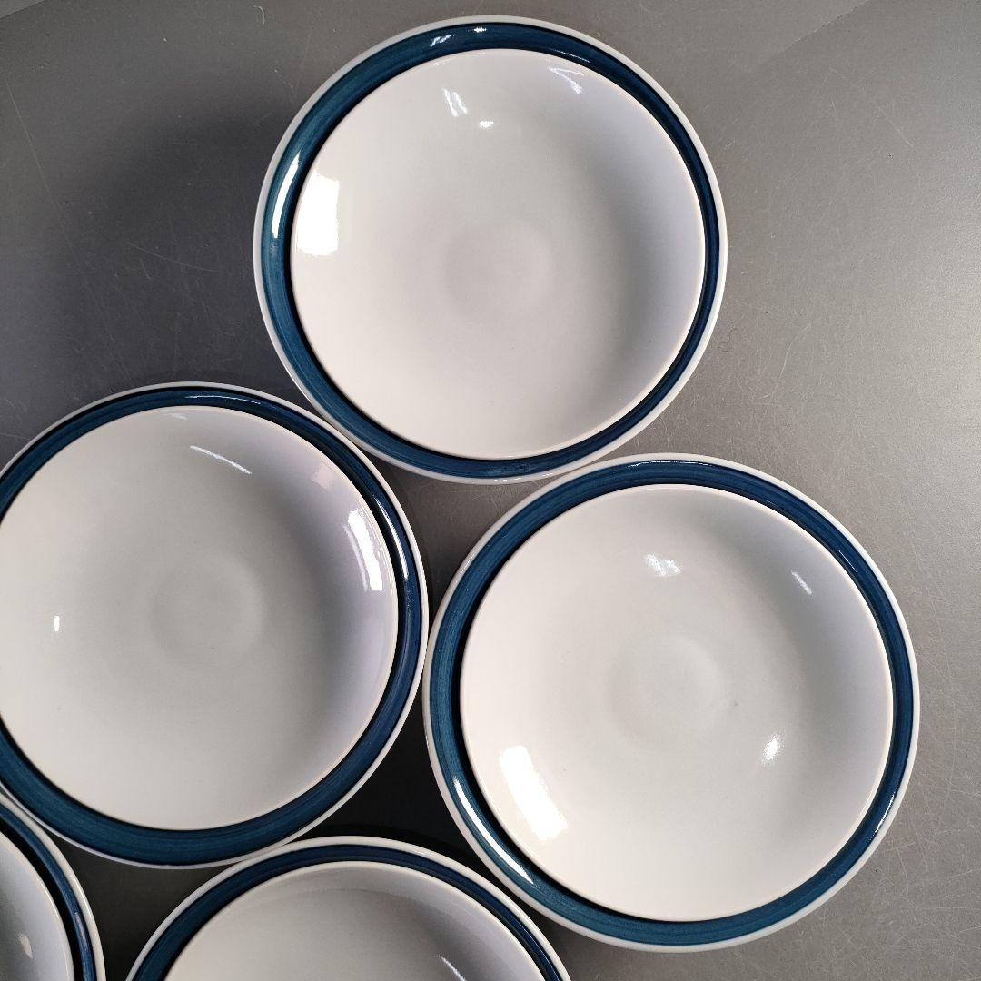 A1316-11/有田焼/源右衛門窯/染付梅鳥紋蓋向付5客/蓋茶碗/懐石道具/