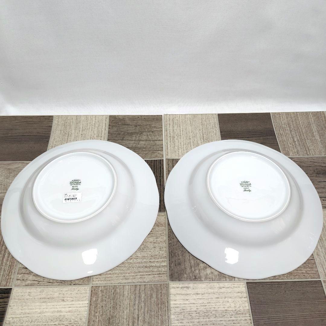 リチャードジノリ ボンジョルノ ブルーロゴ プレート セット - メルカリ