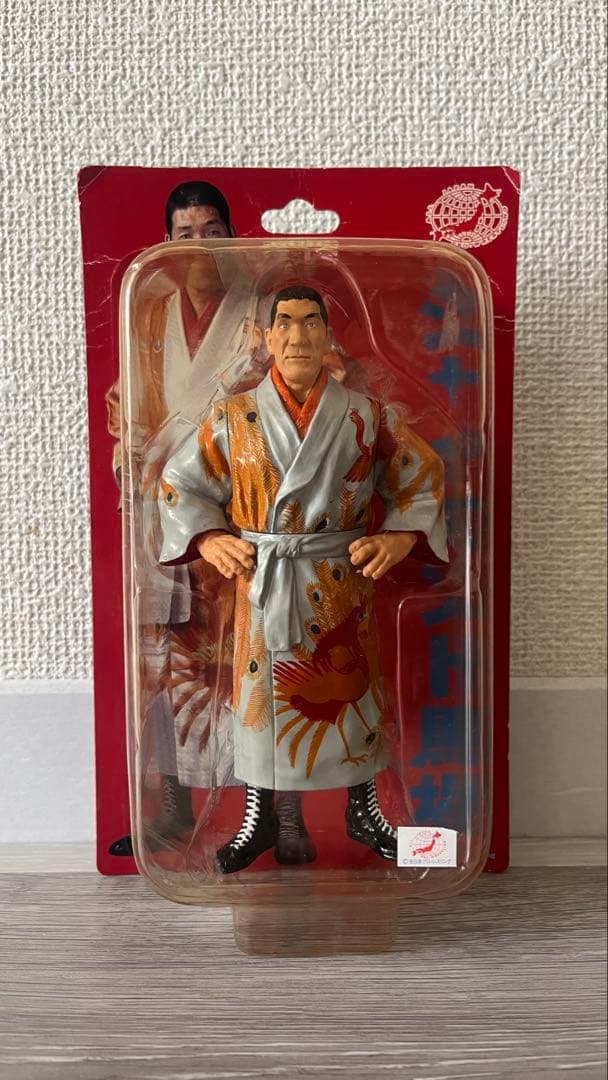 長州力とジャイアント馬場のフィギュア【美品】