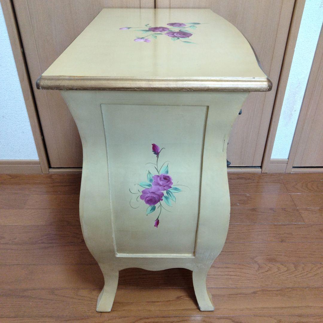 アンティーク 猫脚 キャビネット 棚 チェスト 花台 サイドテーブル インテリア