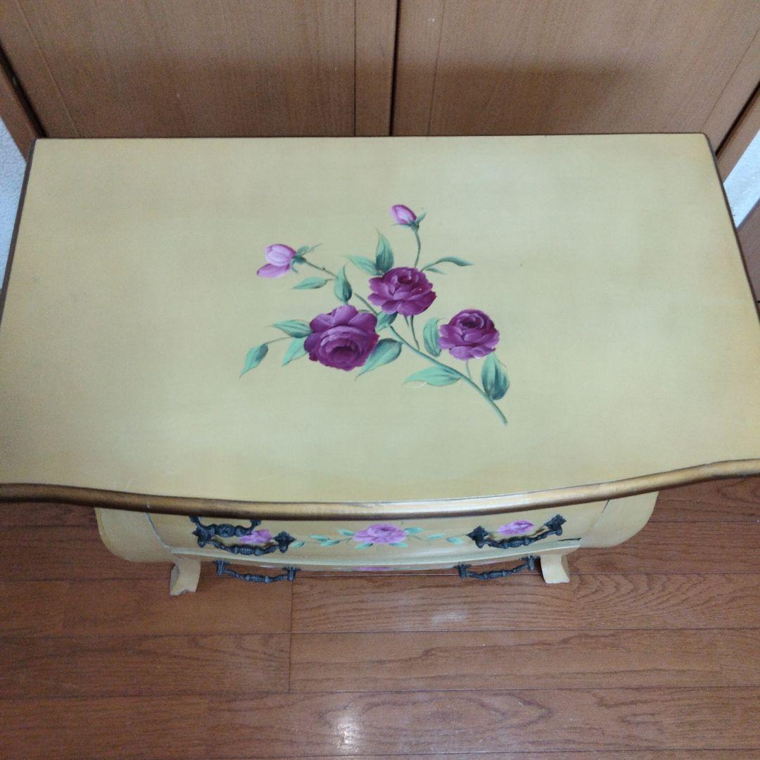 アンティーク 猫脚 キャビネット 棚 チェスト 花台 サイドテーブル インテリア