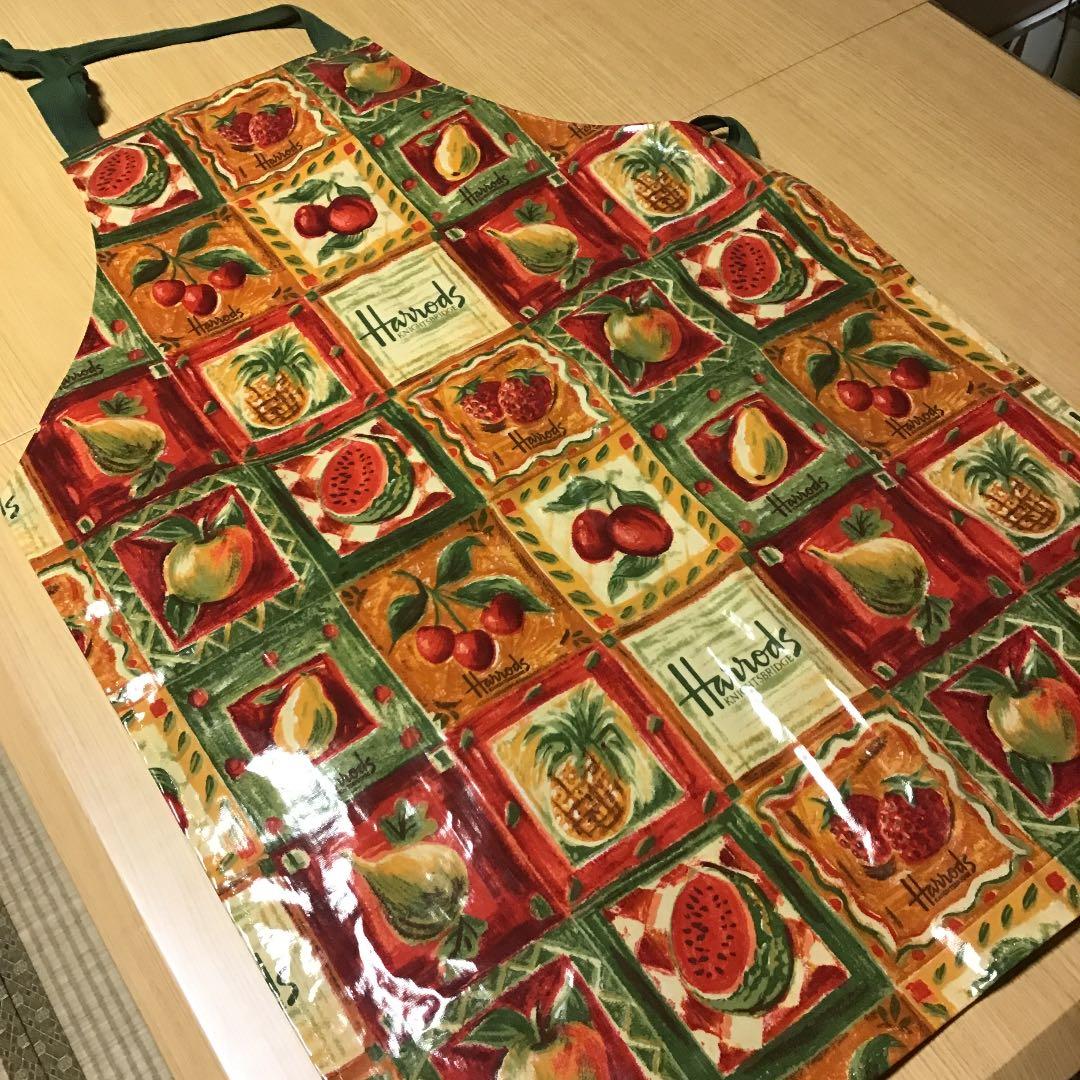 ハロッズ　エプロン