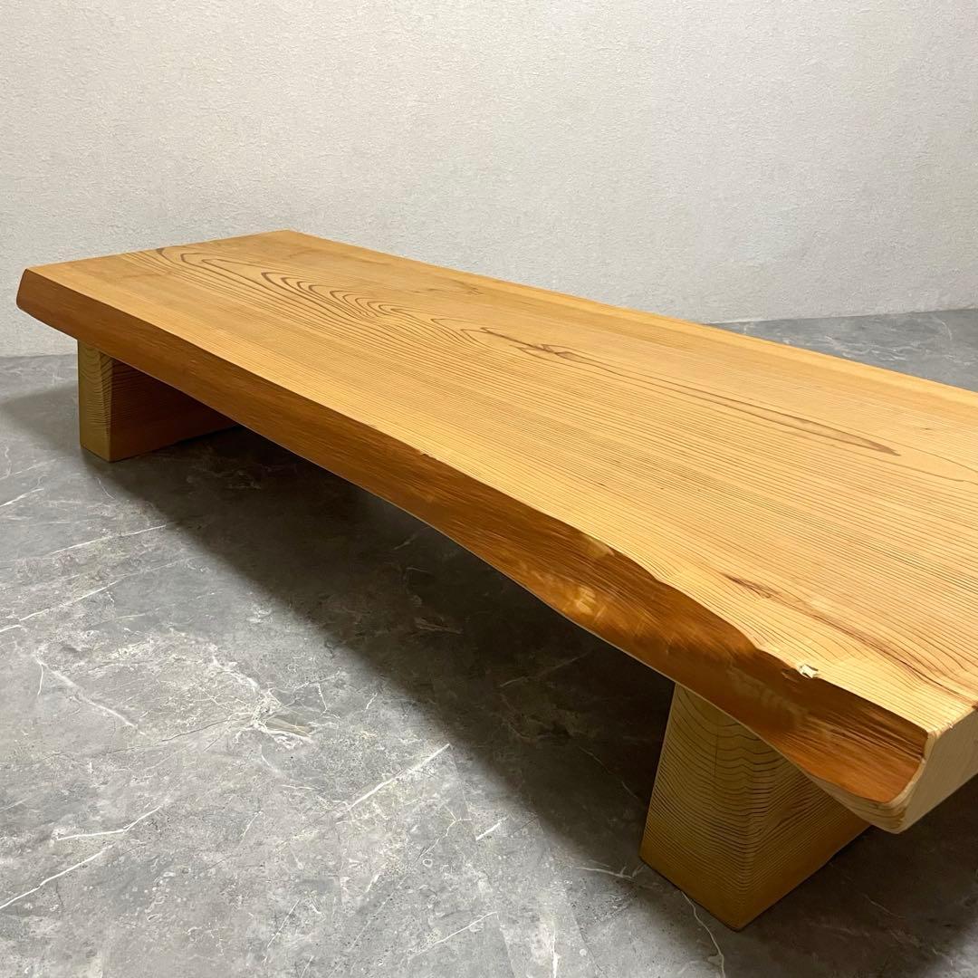 一枚板ローテーブル　座卓　ダイニングテーブル