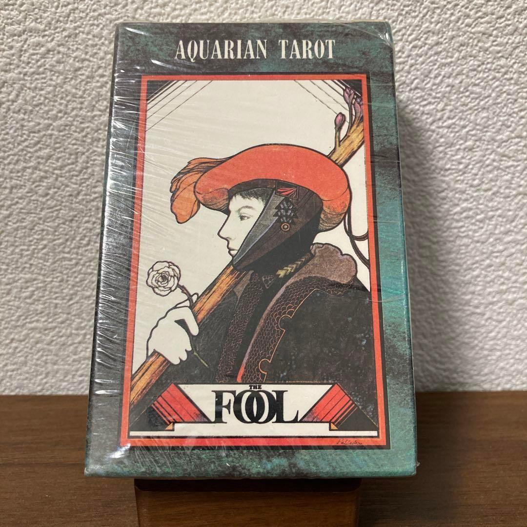 【Vintage】 THE AQUARIAN TAROT THE FOOL What the Fool Card Represents in a Tarot Card Reading
