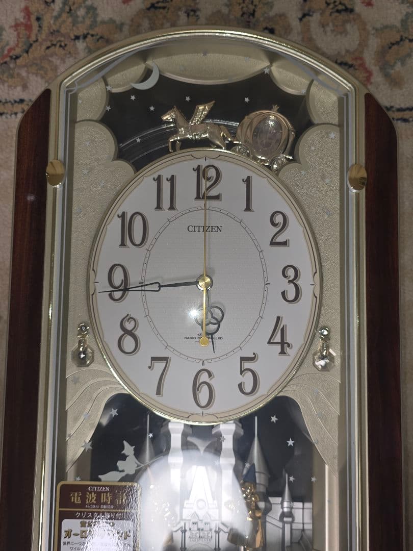 ゆり CITIZEN パルミューズ 4MN463 からくり時計 廃版品