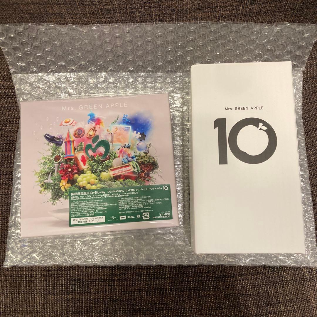 ミセスグリーンアップル 10 初回限定版 タンブラー付き CD - メルカリ