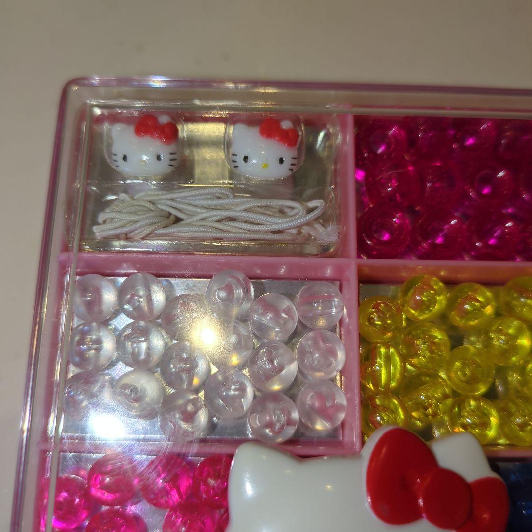 サンリオ ハローキティ ビーズセット 平成レトロ アクセサリー ビーズ