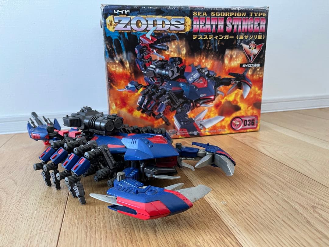 ゾイド 1/72 EZ-036 デススティンガー 海サソリ型 プラモデル - メルカリ