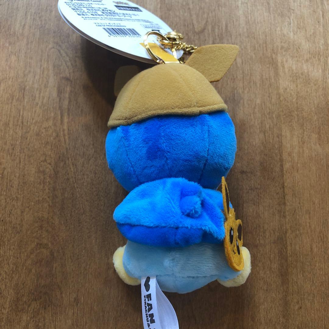 タグ付き　マスコットポッチャマ　FAN OF PIKACHU&EIEVUI