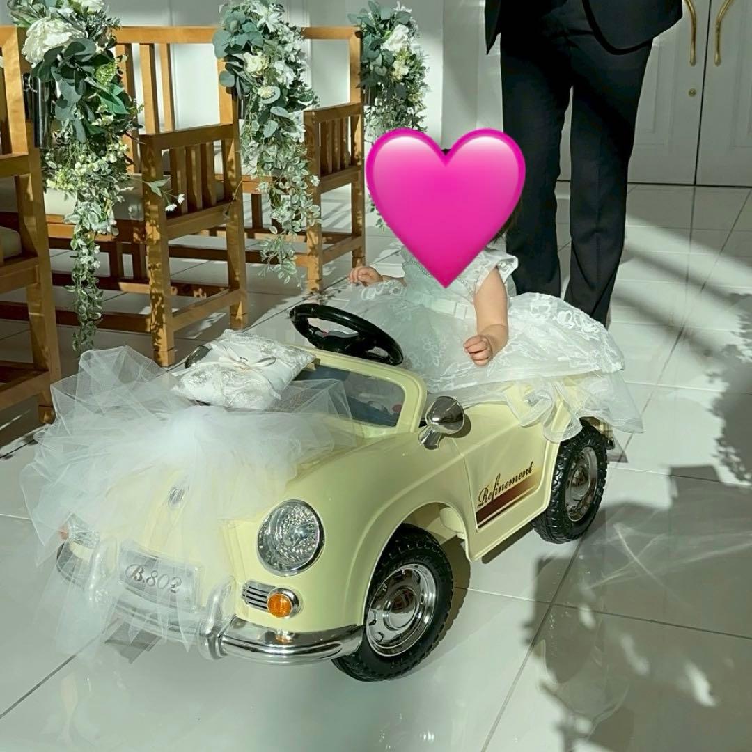月様専用ラジコンカー 結婚式 リングガール リングボーイ 赤ちゃん