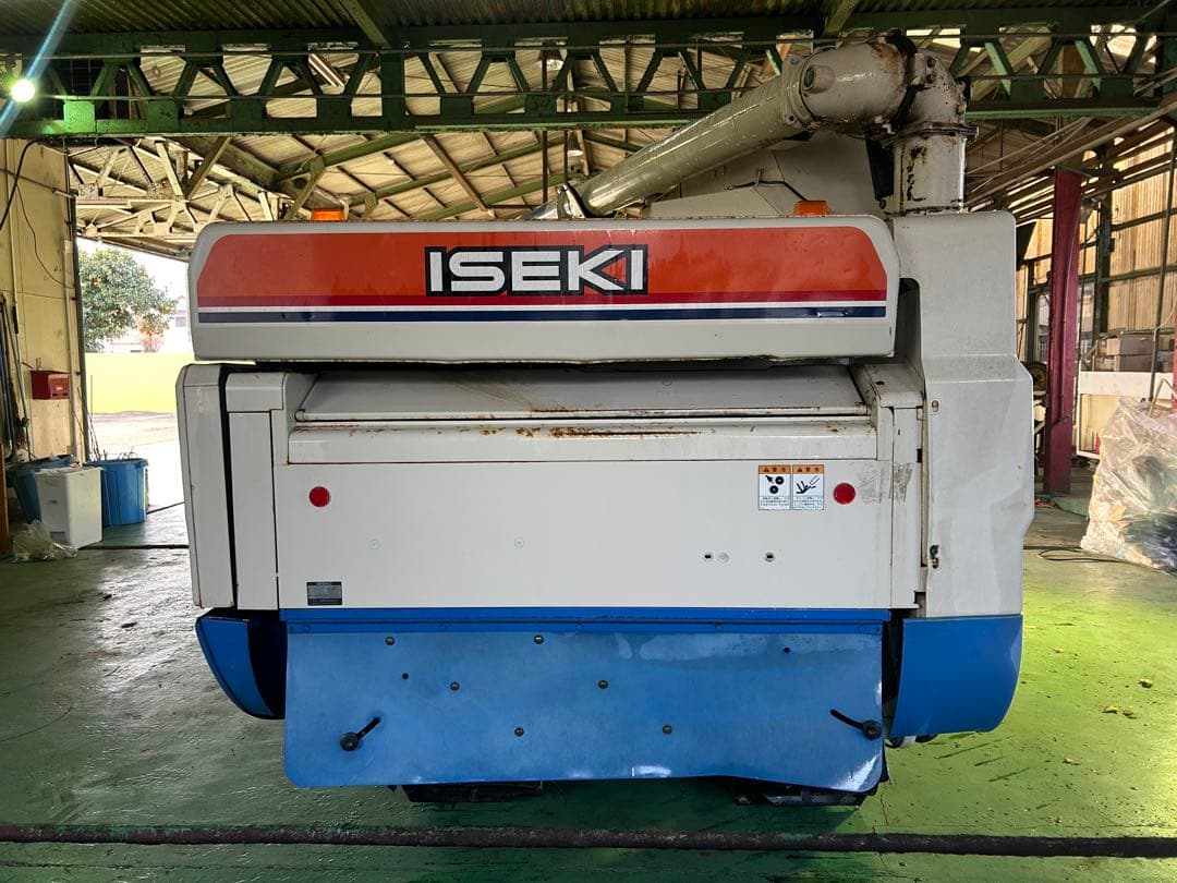 宮崎　イセキ 3条刈り　コンバイン オーガ　22馬力 HST パワステ 動画あり