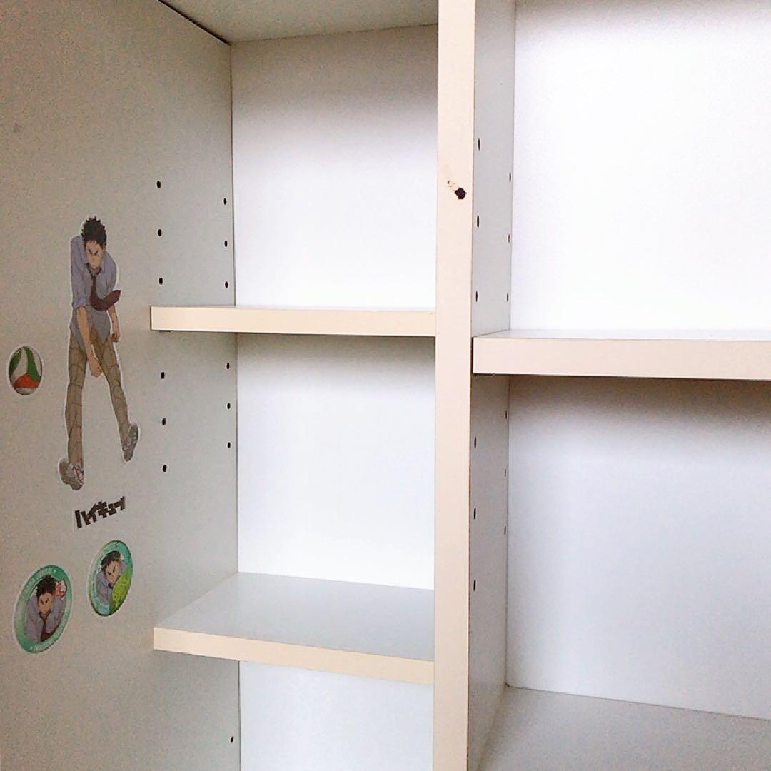 組み立て本棚　漫画　ラック　収納　スライド　単行本