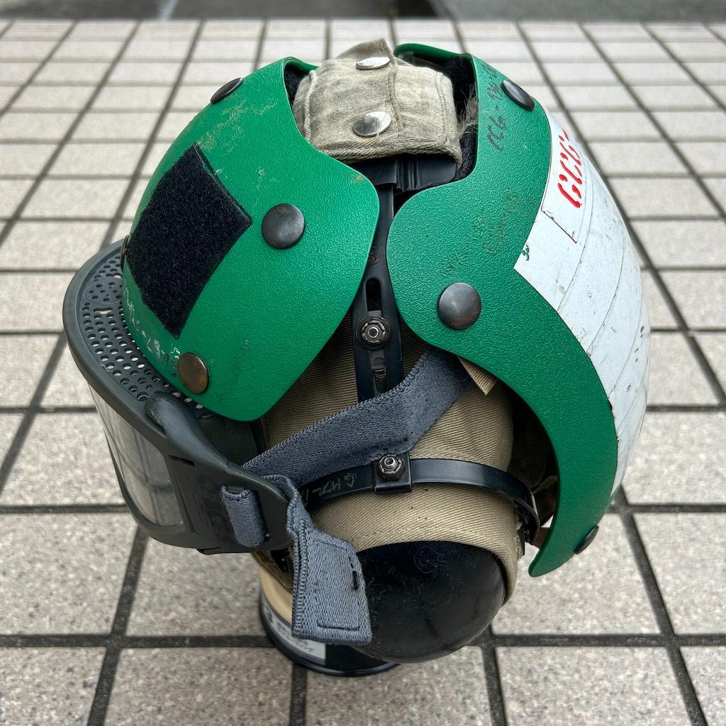 米軍　デッキクルーヘルメット　FLIGHT DECK　グリーン　ミリタリー ・５
