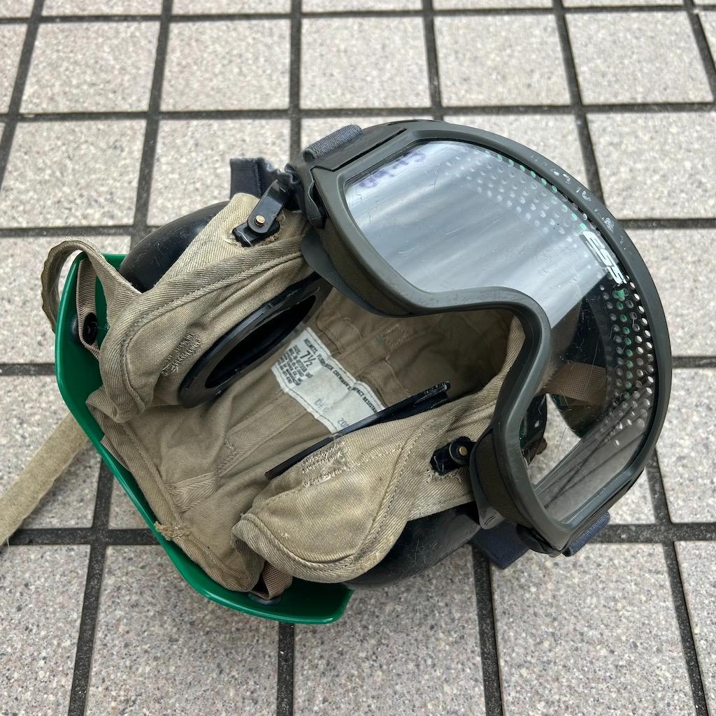 米軍　デッキクルーヘルメット　FLIGHT DECK　グリーン　ミリタリー ・５