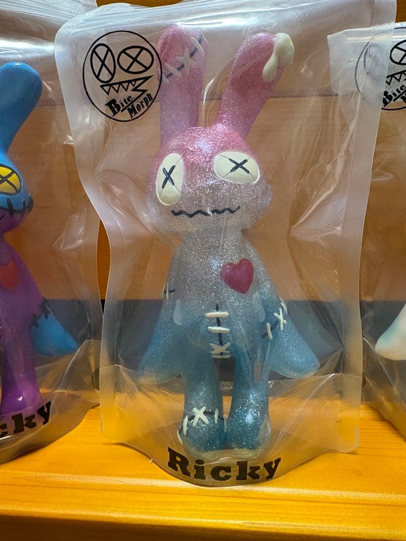 BiteMoth Ricky ベイトモルフ　ソフビ　三体セット