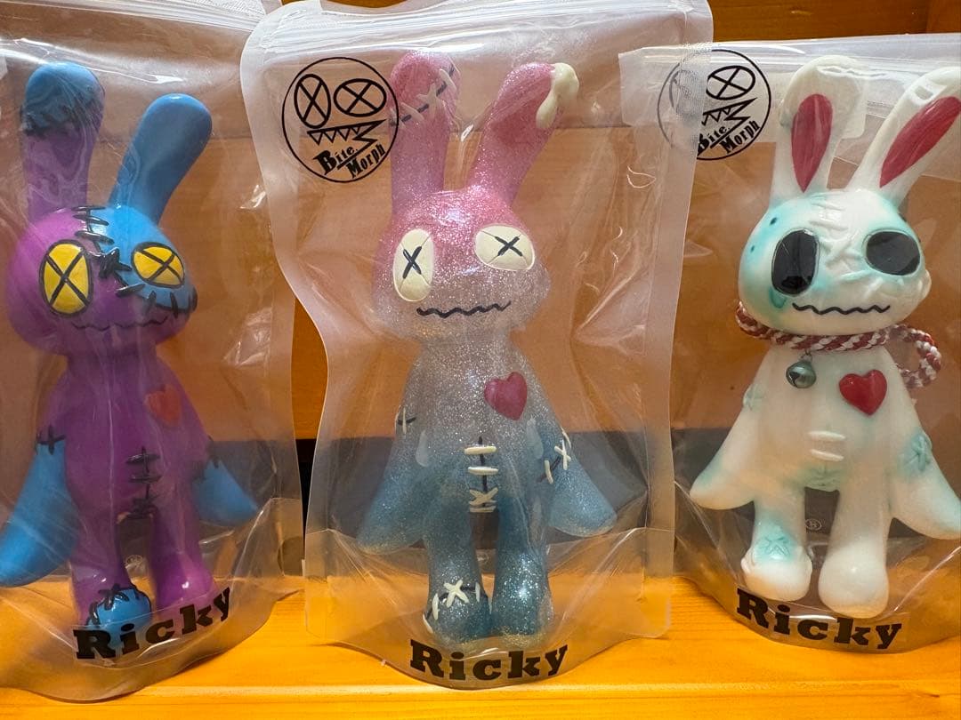 BiteMoth Ricky ベイトモルフ　ソフビ　三体セット