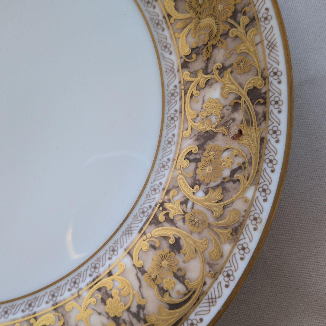 ノリタケ75周年ダイヤモンドコレクション　金装飾 プレート 21cm 6枚セット