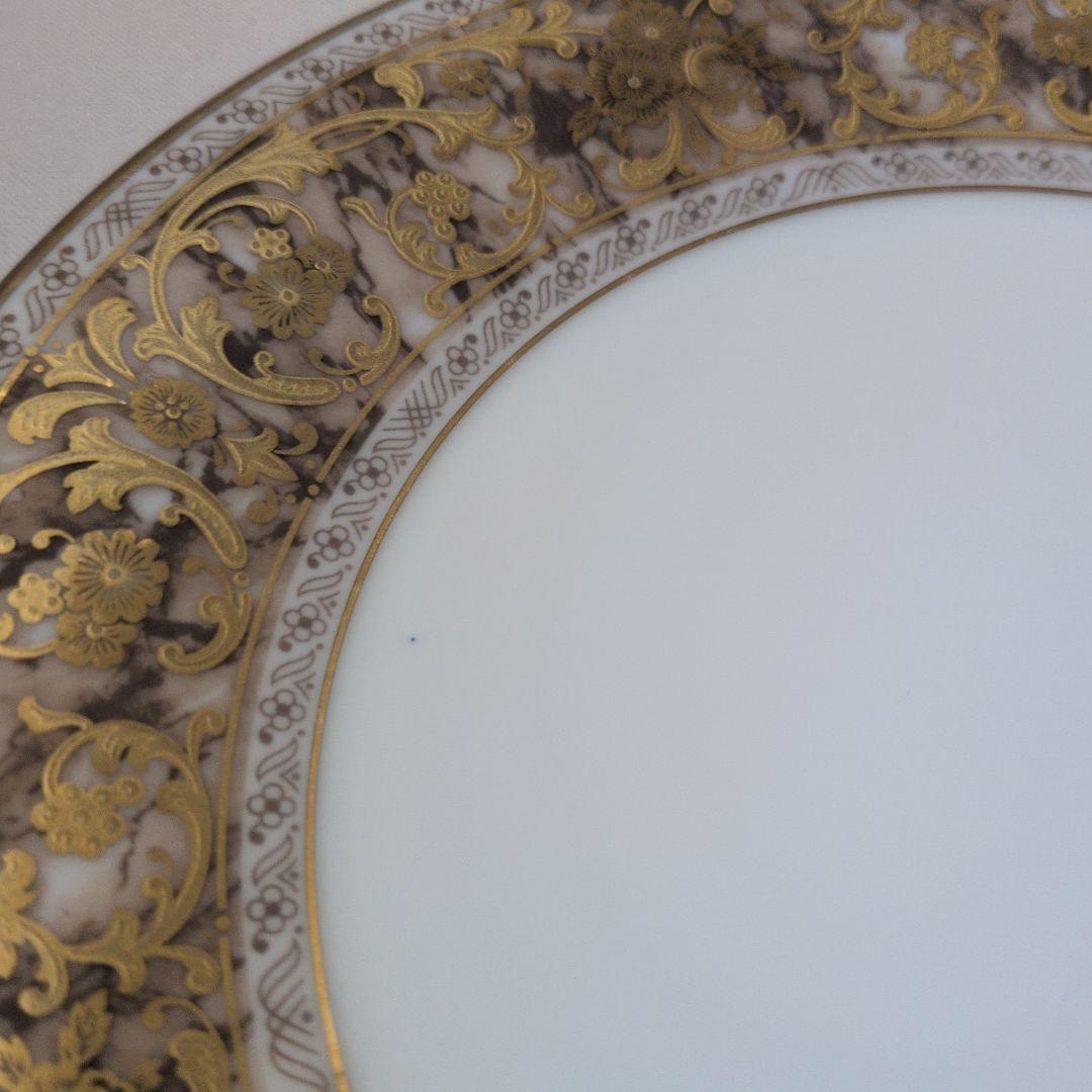 ノリタケ75周年ダイヤモンドコレクション　金装飾 プレート 21cm 6枚セット