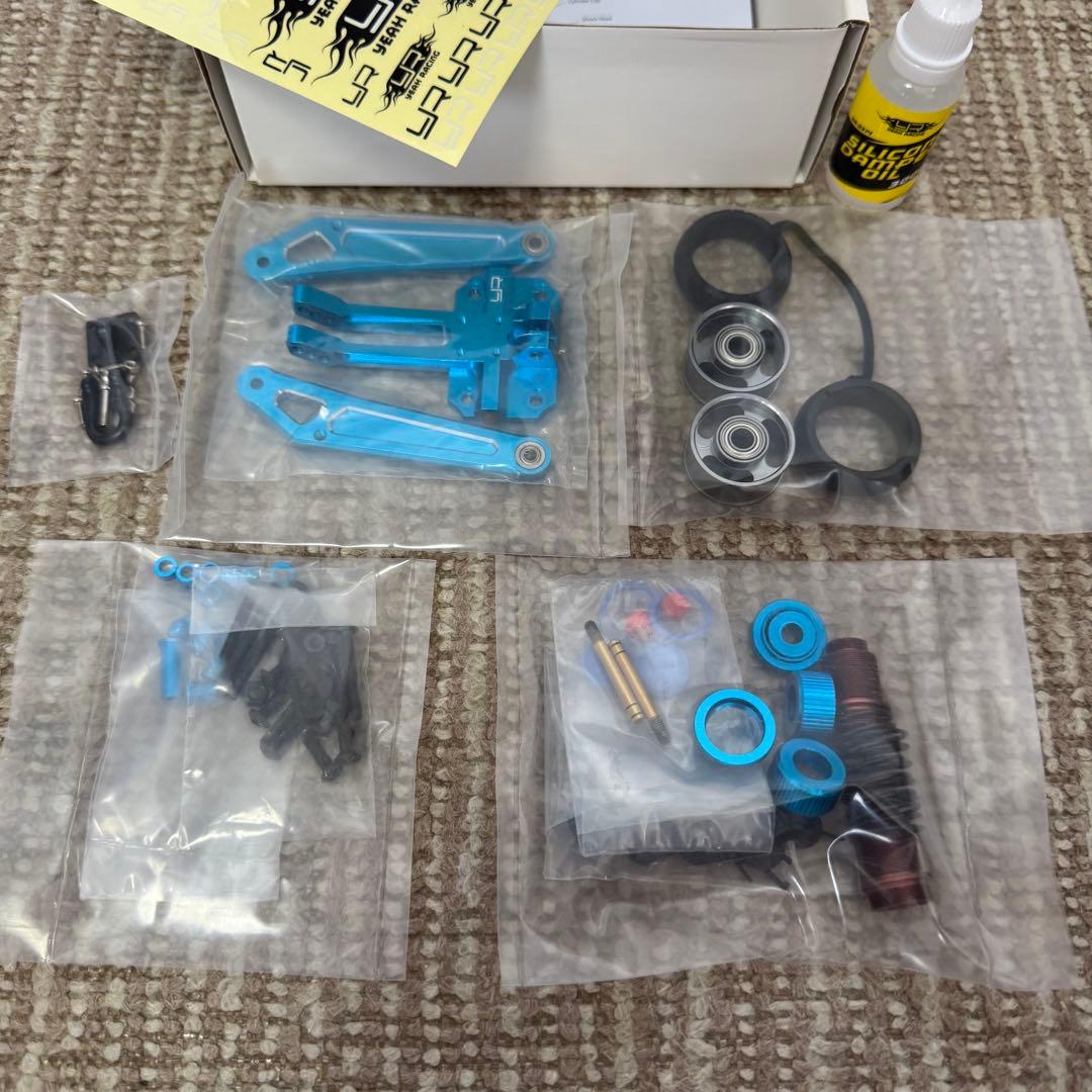 タミヤ WR02 GF01 アルミブルーパーツ ウイリーバー ワイルドウイリー2