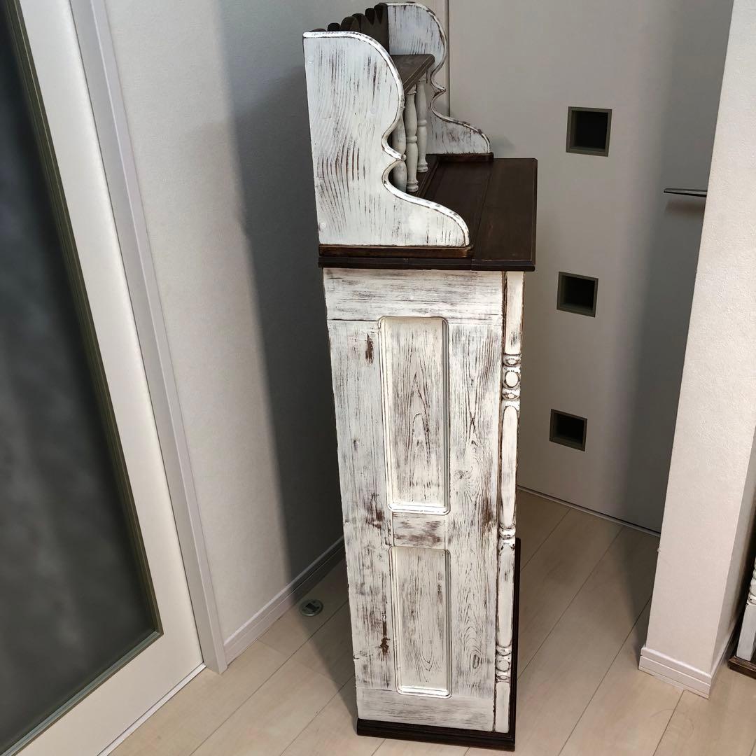 カントリー家具　シェルフ　アンティーク風