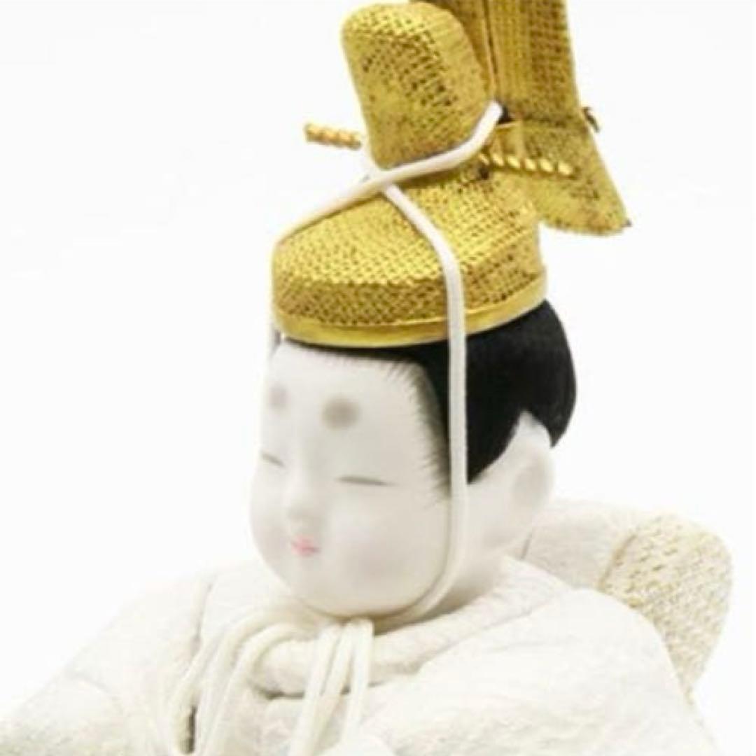 新品未使用【真多呂人形】親王飾り／カサブランカ 雛人形