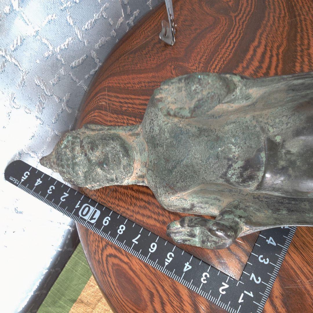 青銅製 立像仏 約30cm 古代？