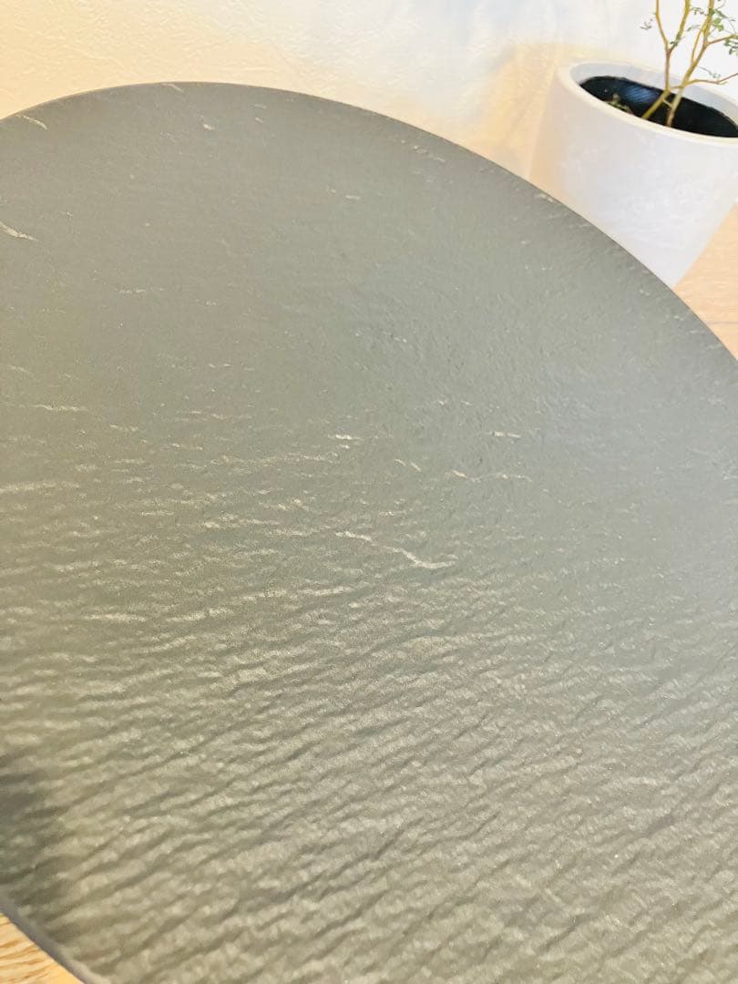 タロ♦︎　ビレロイボッホ　ロック　ブラック　31.5cm 大皿