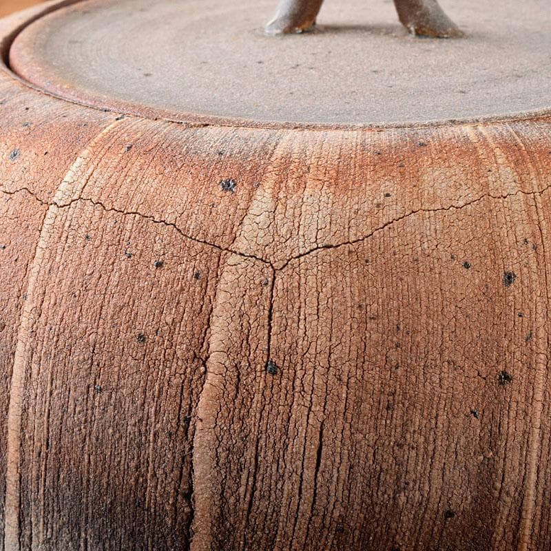 茶道具 長島焼 久村俊英作 水指 共箱 C 7346C - メルカリ