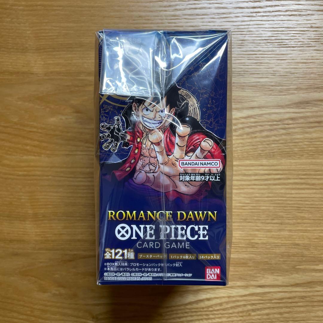 ONE PIECEカード ROMANCE DAWN 未開封BOXテープ付き - メルカリ