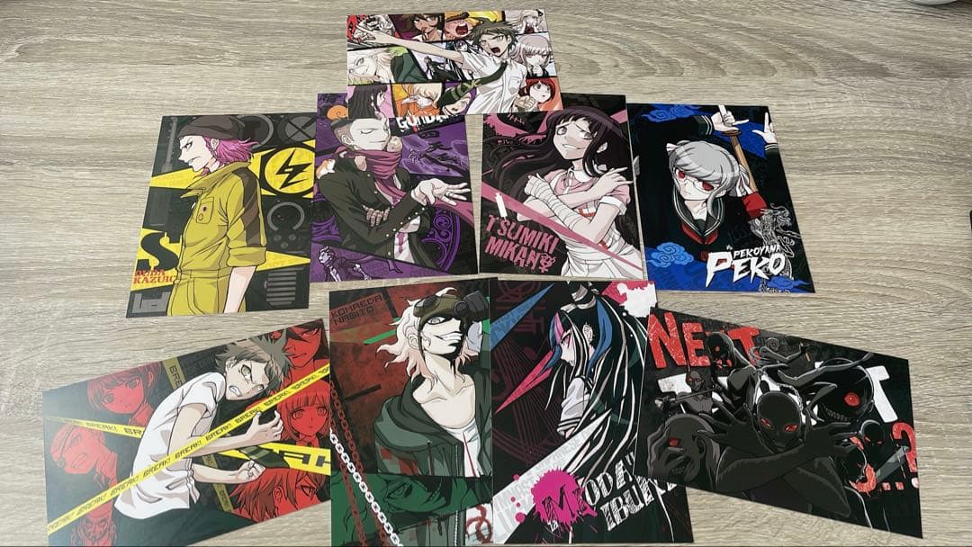 スーパーダンガンロンパ2 クライマックスポストカードセット スーパーダンガンロンパ2 クライマックス推理 ポストカード8枚セット