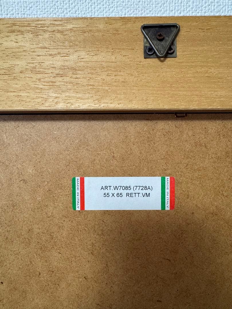 ☆イタリア製 壁掛け鏡 ART:W7085 (7728A) 55 x 65 cm