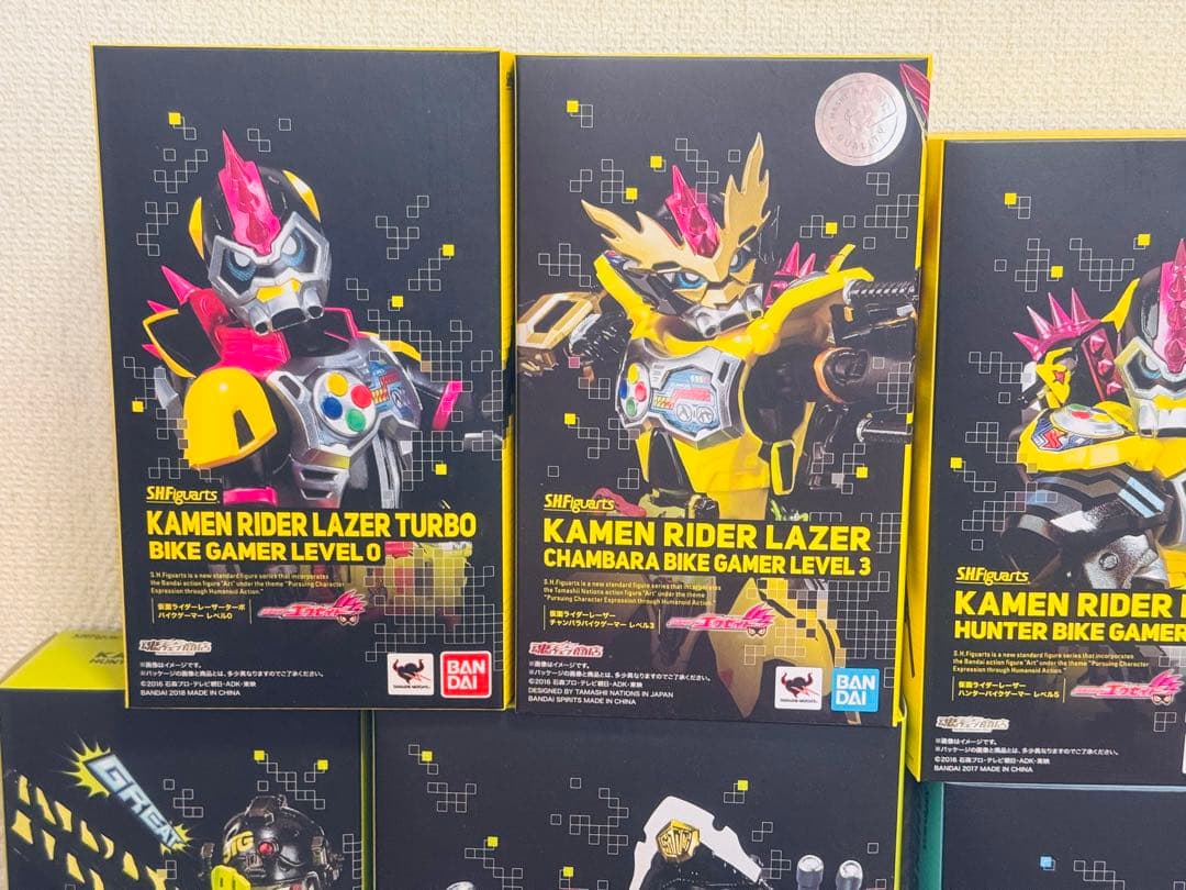 【新品未開封】仮面ライダーエグゼイド　フィギュアーツ14体セット