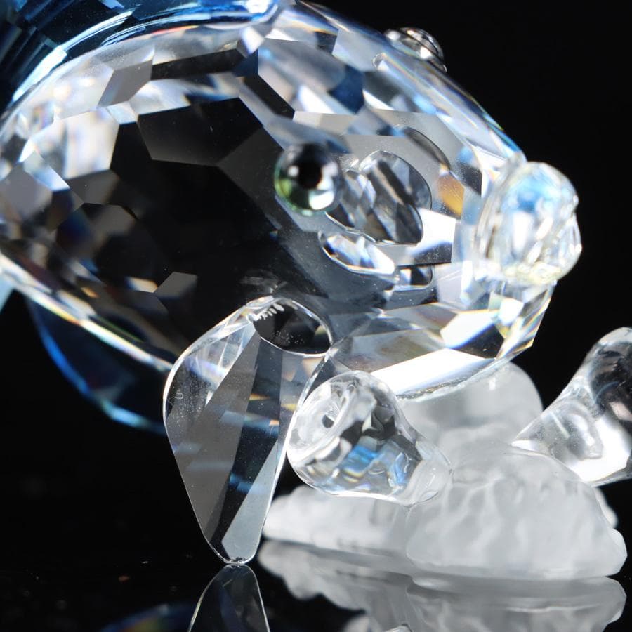 Y2435-14 スワロフスキー SCS会員限定 ハギ オブジェ