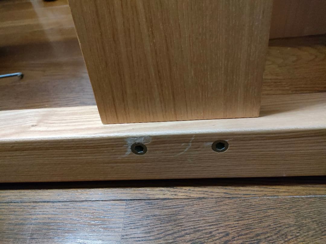 ナチュラル木製ロフトベッド