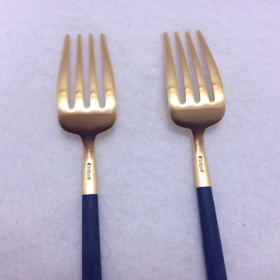 ラスト！　セール価格　クチポール　GOA　ブルー＆ゴールド　デザート３種×各２