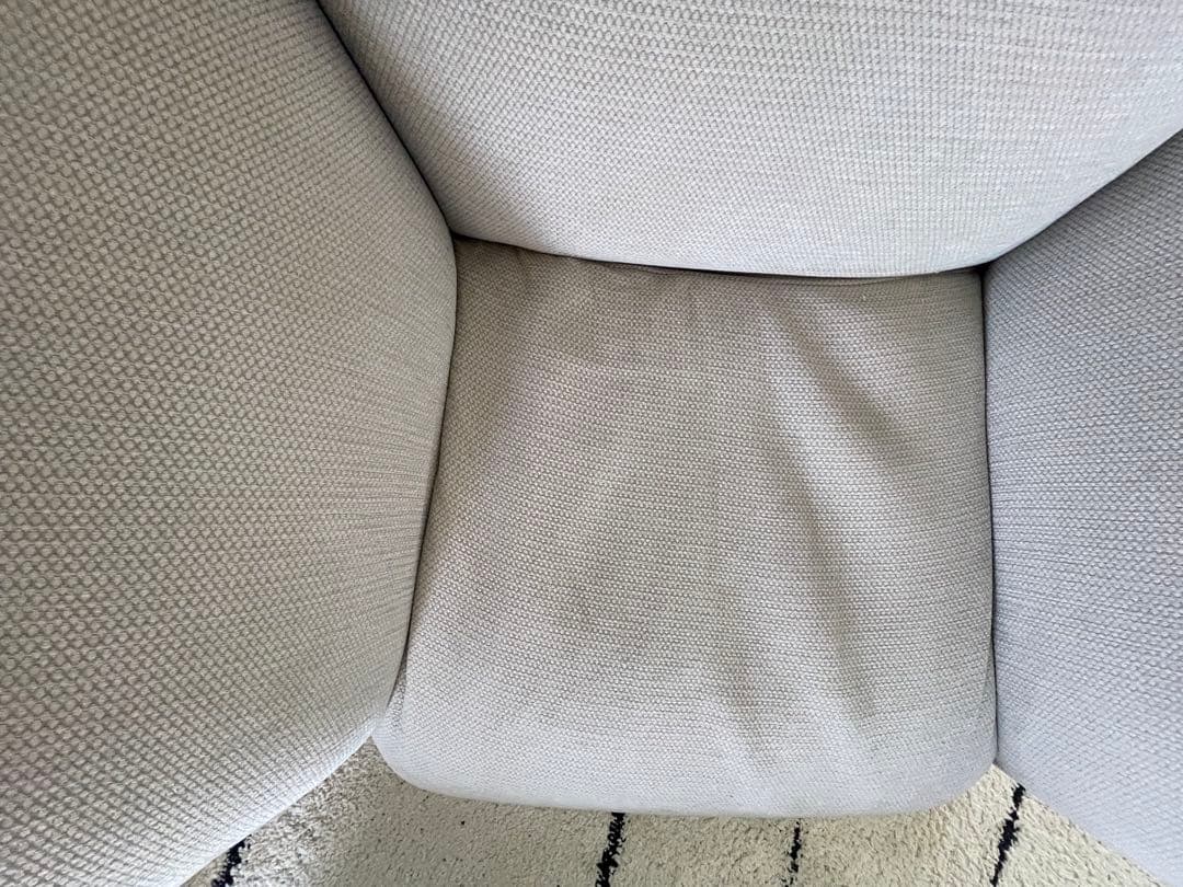 リクライニング　フロアソファ　１シーター　ベージュ