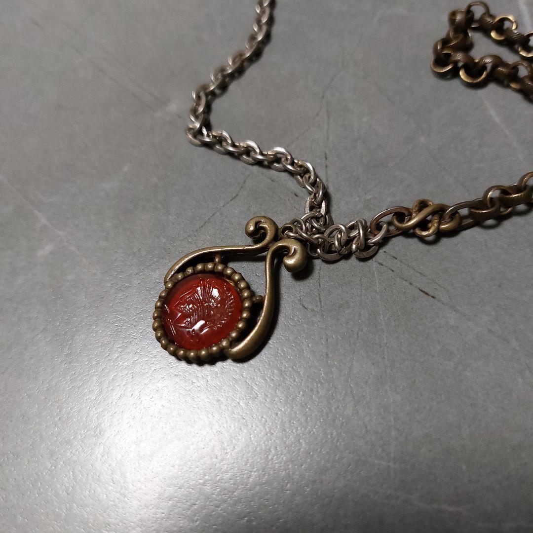 ヴィンテージ カメオネックレス アンティーク