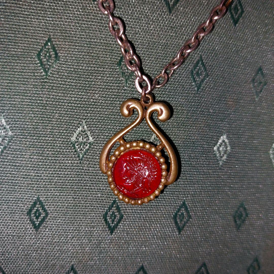 ヴィンテージ カメオネックレス アンティーク