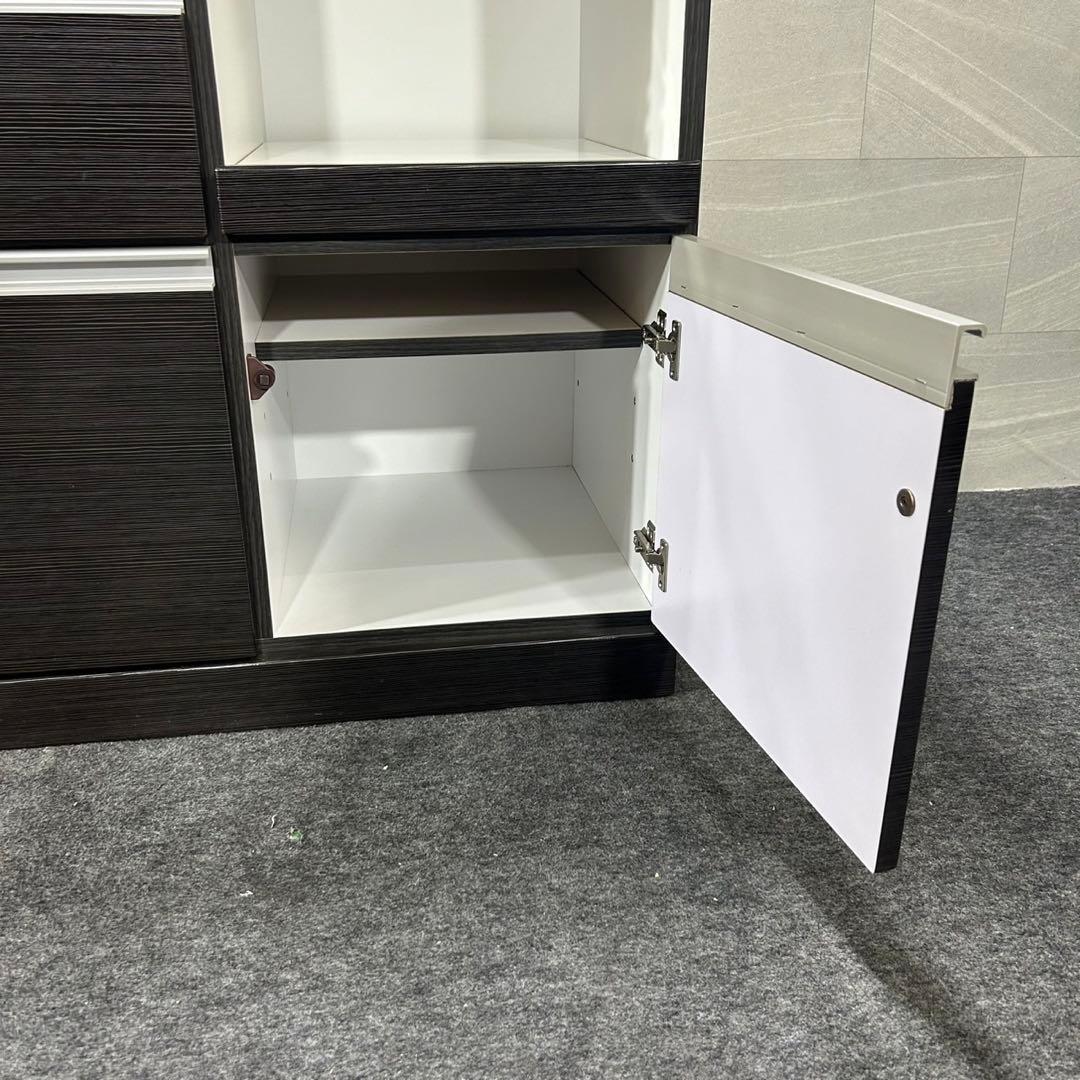 キッチンボード シンプル おしゃれ 幅116cm 格安 家具 d4433 食器棚