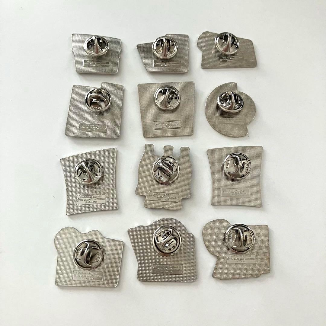 コカコーラ 2004 アテネオリンピック五輪 ピンバッジ 12個セットまとめ